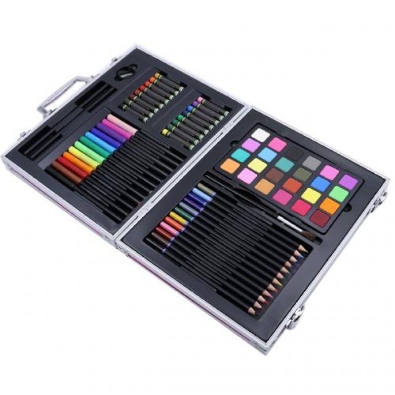 Набір для малювання WORISON в алюмінієвому кейсі 70 предметів