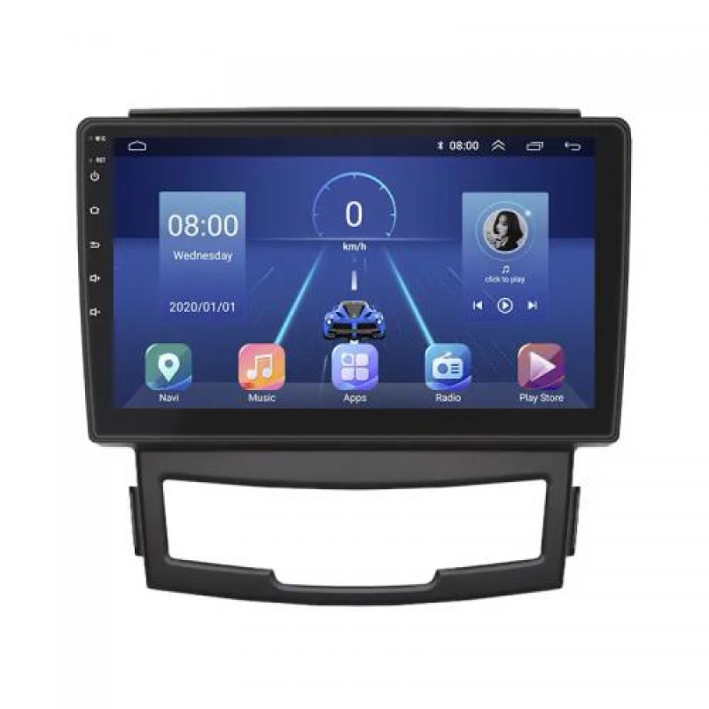 Штатна магнітола Lesko для SsangYong Korando III 2010-2013 екран 9