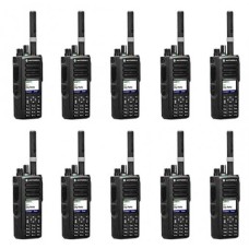 Радіостанція цифрова Motorola MotoTRBO DP4800e VHF AES-256 шифрування 10 штук