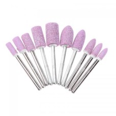 Набір камнів 10 шт з червоного корунду