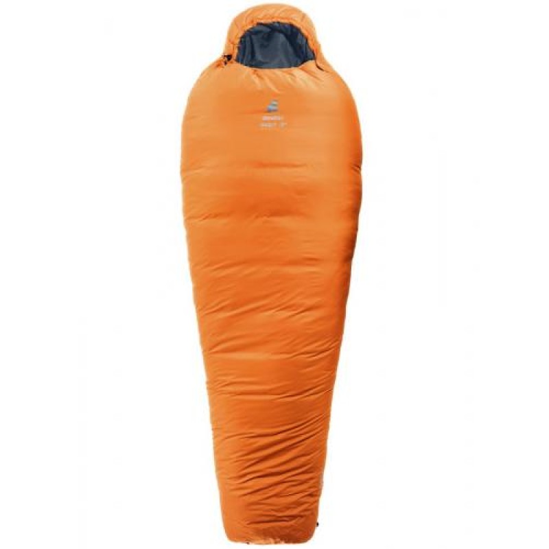 Спальник Deuter Orbit -5° L L лівий Mandarine-Ink (1052-3701822 9314 1)