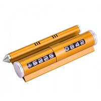 Табличка на панель автомобіля під лобове скло RIAS Parking Card з ароматизатором та склобоєм (3_01389)