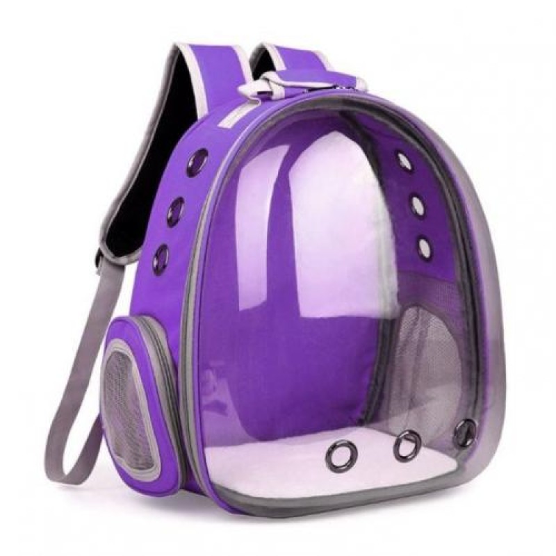 Рюкзак для перенесення домашніх тварин RIAS Pet Cat Purple (3_02645)