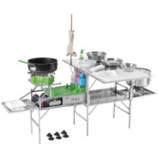 Кухня зі столом BRS 96 839х448х573 мм Хром (2403083667)