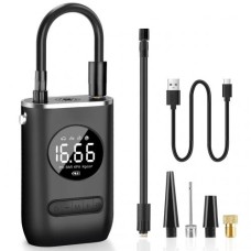 Автомобільний компресор RIAS CZK-3688 акумуляторний з дисплеєм 12V 150PSI 50W Black