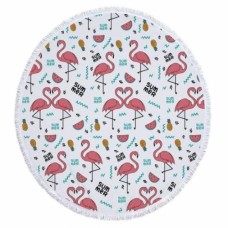 Пляжний килимок MAT Summer Flamingo Рожевий (kj123288)