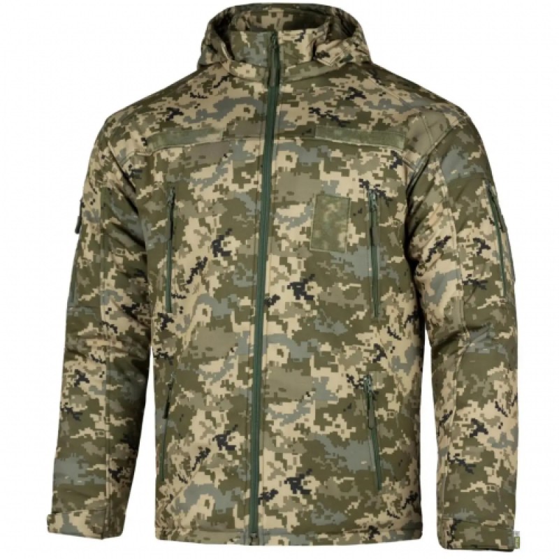 Куртка чоловіча No Brand SoftShell Max-Heat ММ-14 Камуфляж XXL (2047882970)