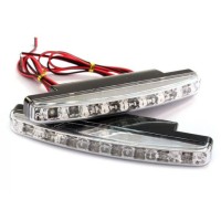 Денні ходові DRL вогні RAV 018 2 планки Білий (hub_np2_1263)