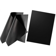 Набір антипригарних килимків для BBQ та гриля з 3-х шт. Чорний (vol-776)