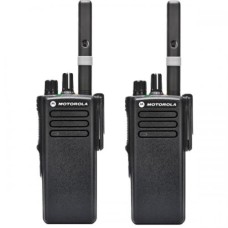 Комплект рацій Motorola Шифрування DP4400 VHF AES-256 2 шт Чорний (2029)