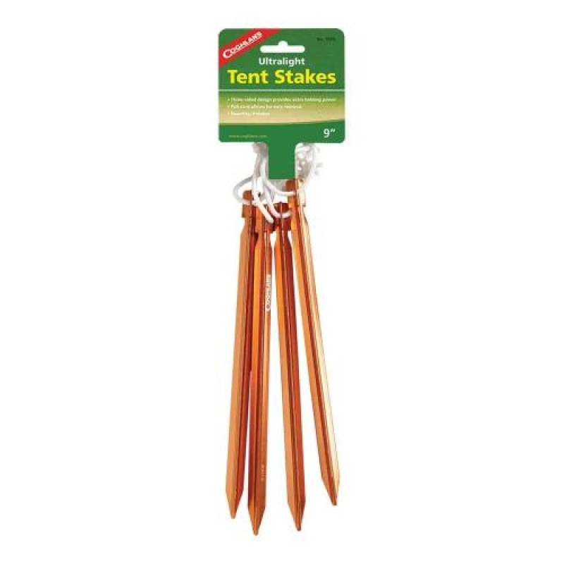 Кілочки для намету Coghlans Ultralight Tent Stakes 9 4 Pack (1053-CHL.1000)