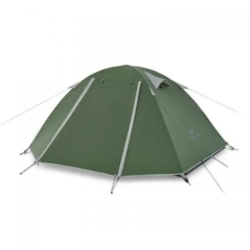 Намет Naturehike P-Series CNK2300ZP028 тримісний 205х160+45х100 см Темно-Оливковий (1047-6976023920479)
