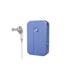 Слуховий апарат VivaPhon J-107S акумуляторний кишеньковий Блакитний