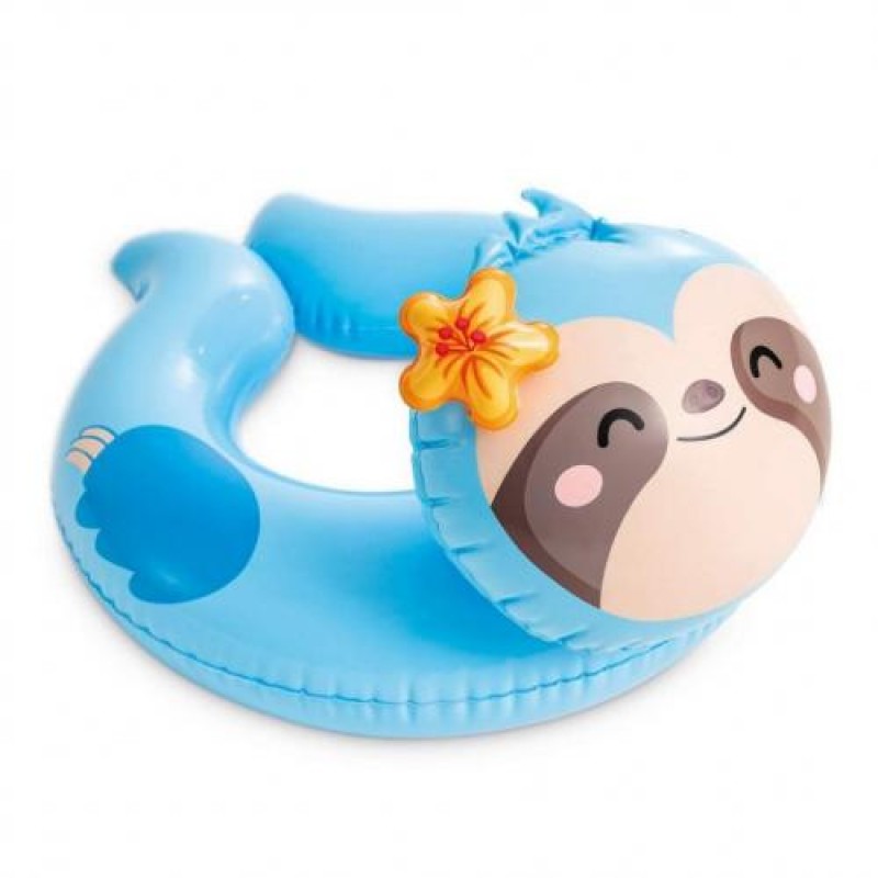 Дитячий надувний круг Intex 59220 58 x 55 см Лінивець