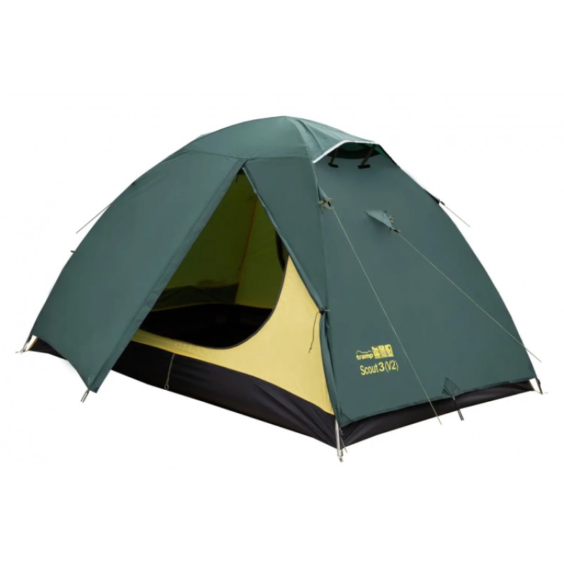 Туристичний намет Tramp Scout 3 v2 green UTRT-056