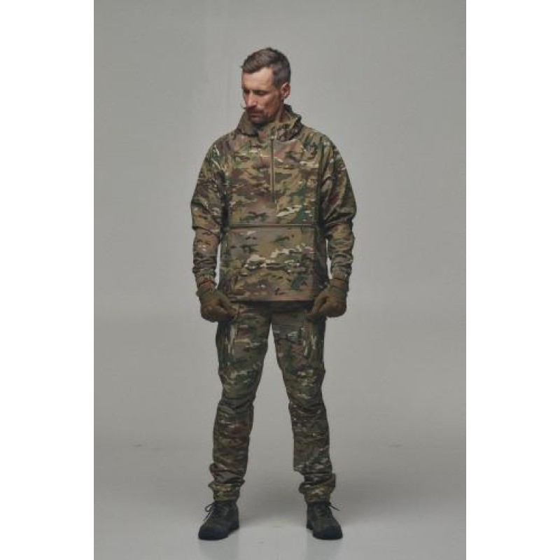 Тактичний чоловічий анорак Family Story 4Wstretch XS Мультикам (3754272s9)