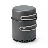 Набір посуду для кемпінгу Naturehike CNK2300CJ0002 2 предмети Сірий (2323547817)