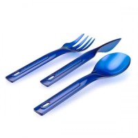Комплект GSI Outdoors ніж/виделка/ложка Stacking Cutlery Set 3 предмети Синій (1099-72602)