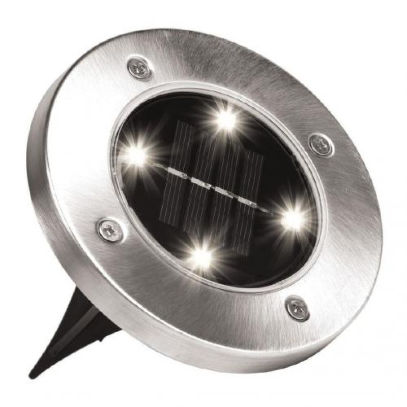 Вуличний світильник на сонячній батареї RIAS Solar Disk Lights 5050 4 Led 5W (3sm_905780056)