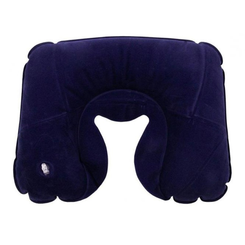 Подушка надувна під шию Tramp Lite 45х30х10 см Синій TLA-007