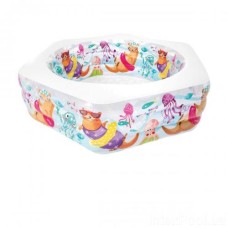 Дитячий надувний басейн Intex 56493 «Океанський Риф», 191 х 178 х 61 см (hub_99un4s)