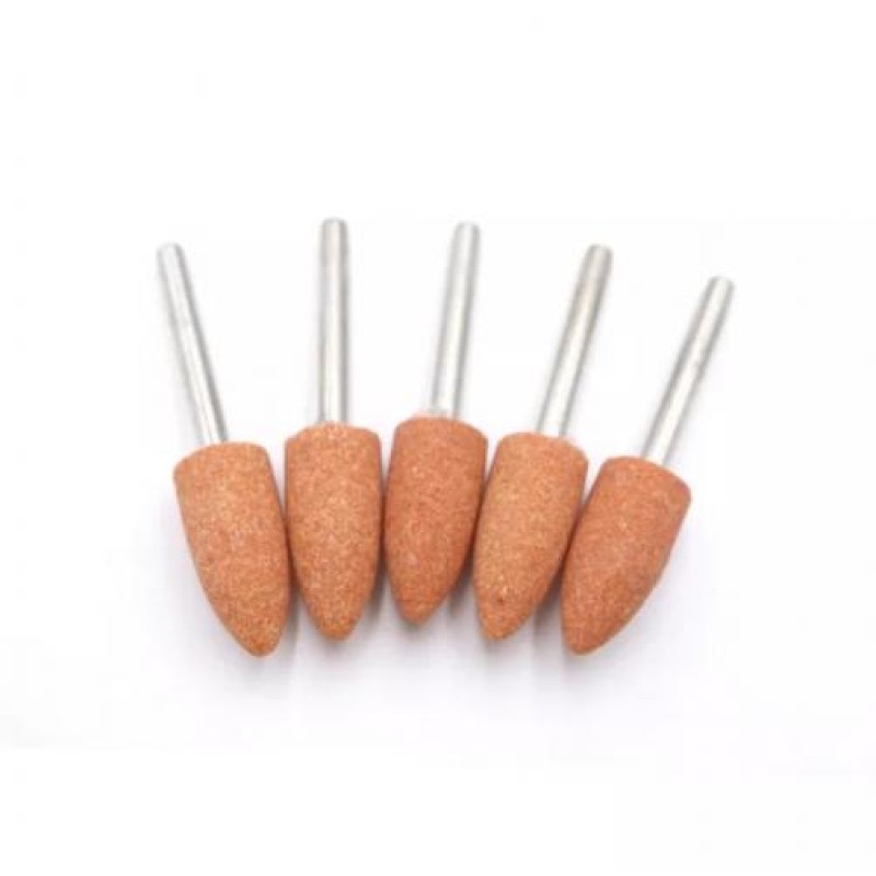 Набір камнів 5 шт конус для гравера бормашинки Dremel S-Body Technology