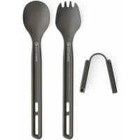 Набір столових приладів Sea to Summit Frontier UL Cutlery Set 2 шт Темно-сірий (STS ACK034021-121703)