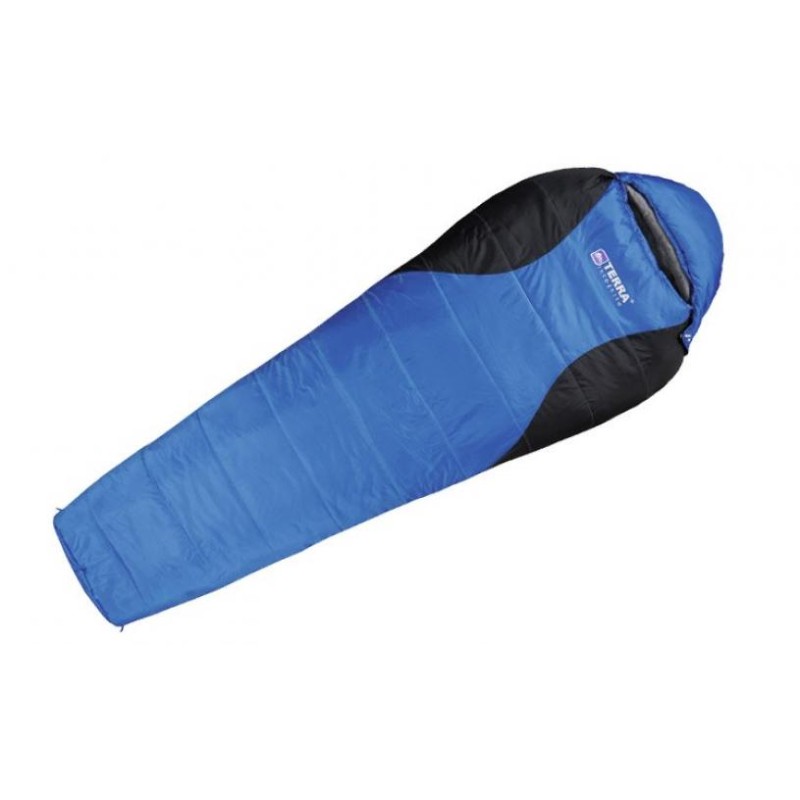 Спальник Terra Incognita Pharaon Evo 400 L синій лівий (TI-01893)