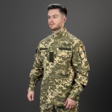 Чоловічий тактичний кітель Pobedov Rip-Stop 358040 L Піксель (00000005931)