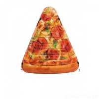 Пляжний надувний матрац Intex 58752 «Піца», 175 х 145 см