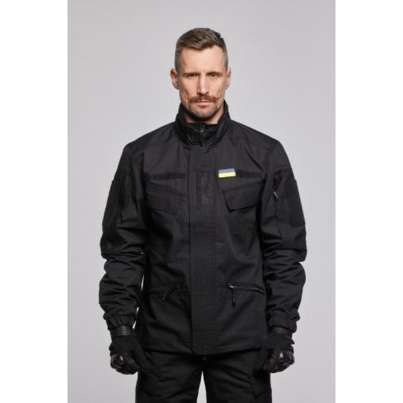 Куртка військова чоловіча Family Story ЗСУ Ріп-Стоп XL Чорний (1381564s5)