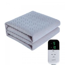 Електропростирадло з підігрівом від мережі No Brand 220 В STT180*80 см Сірий (10422-54210)