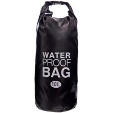 Водонепроникний гермомішок з плечовим ременем Waterproof Bag 10л TY-6878-10 (PVC) Чорний (PT0493)