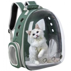 Рюкзак для перенесення домашніх тварин RIAS Pet Cat Green (3_02649)