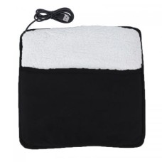 Грелка для ніг Lesko 29875 Black з електричним підігрівом USB фланелева