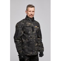 Куртка військова чоловіча Family Story ЗСУ Ріп-Стоп XS Чорний Мультикам (2382916s4)