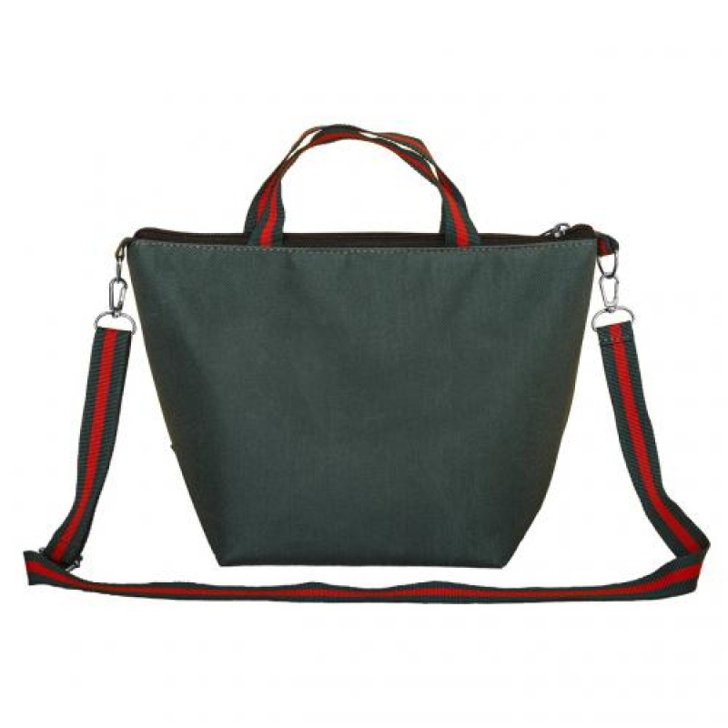 Термосумка lunch bag Зіпер зелена VS Thermal Eco Bag