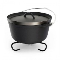 Казанок GSI Outdoors Litecast Dutch Oven 5 Qt 4,7 л Чорний (1099-60600)