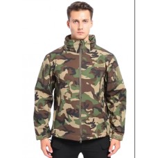 Тактична куртка Solve Woodland KT6000820 L Камуфляж (2360183368)