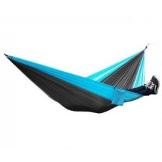 Гамак туристичний підвісний Camp 270x140 см чорний із синім (Н051061)