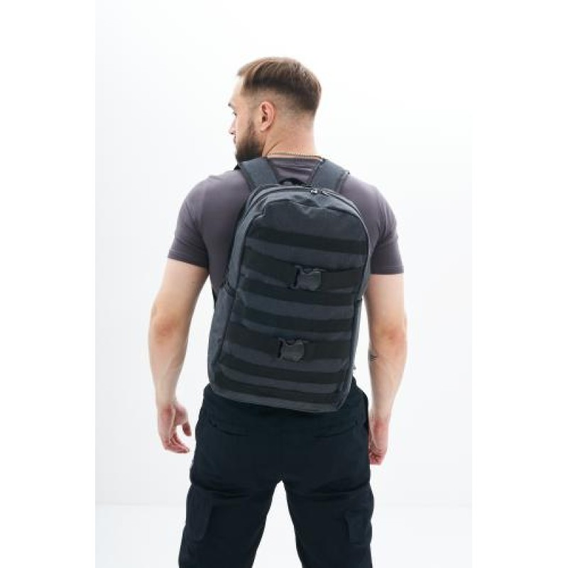 Рюкзак Fazan V2 Intruder темно-сірий меланж (1720270256)