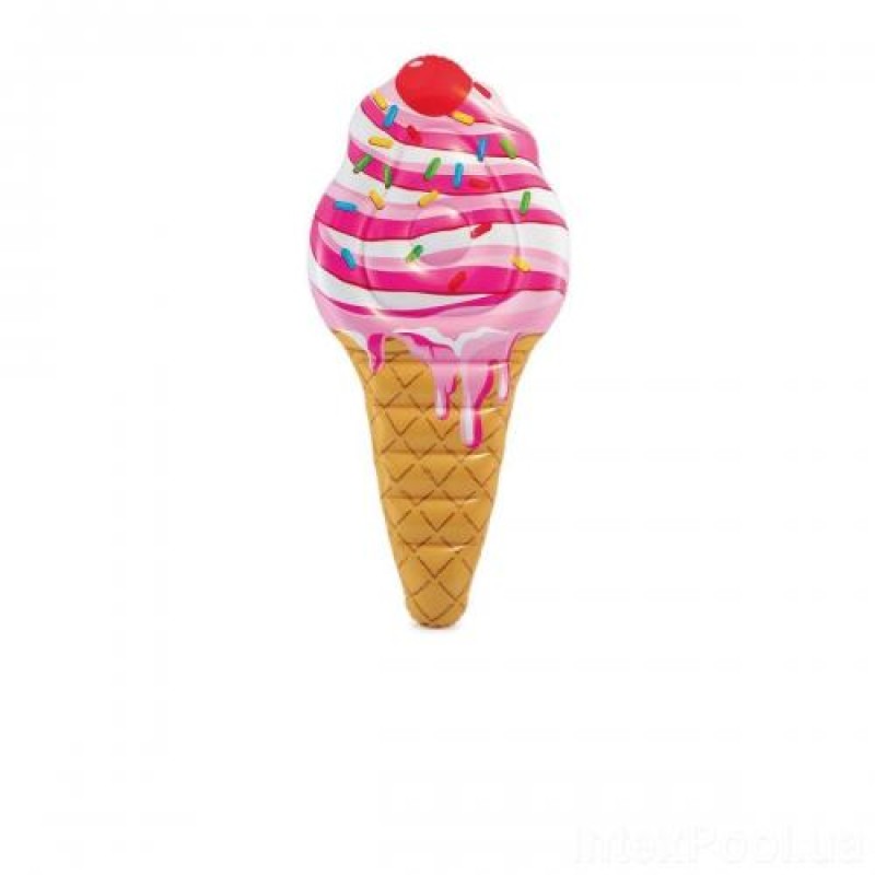 Пляжний надувний матрац Intex 58762 «Морозиво», серія «Десерт», 224 х 107 см