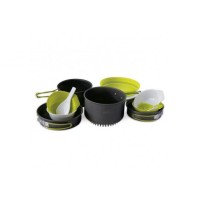 Набір алюмінієвого посуду Pinguin Quadri X Чорний