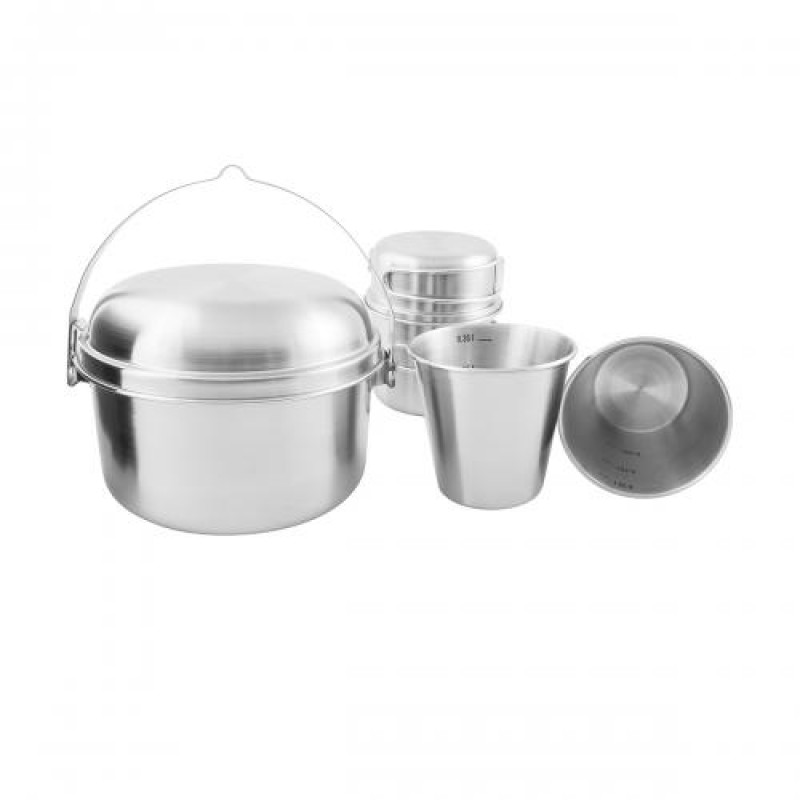 Набір посуду Tatonka Mini Set II Сріблястий