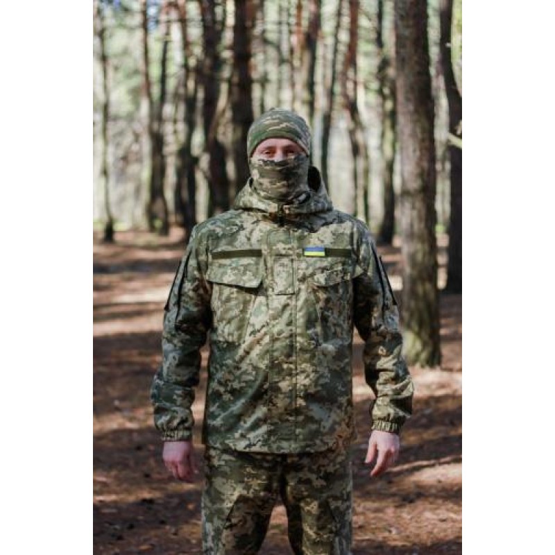 Куртка військова чоловіча Family Story ЗСУ Саржа 2XL Піксель (1662028s2)
