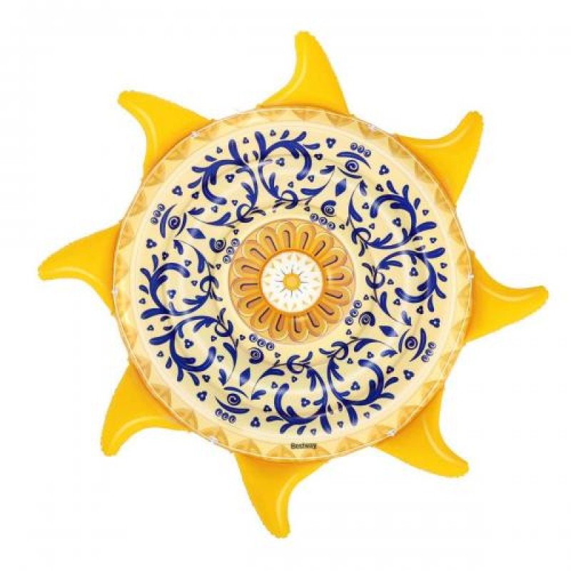 Пляжний надувний матрац для плавання Bestway 43391 «Сонячна Сицилія»