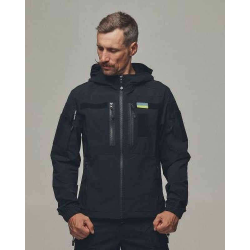 Куртка тактична чоловіча Family Story 4Wstretch М Чорний (hub_lcl7le)