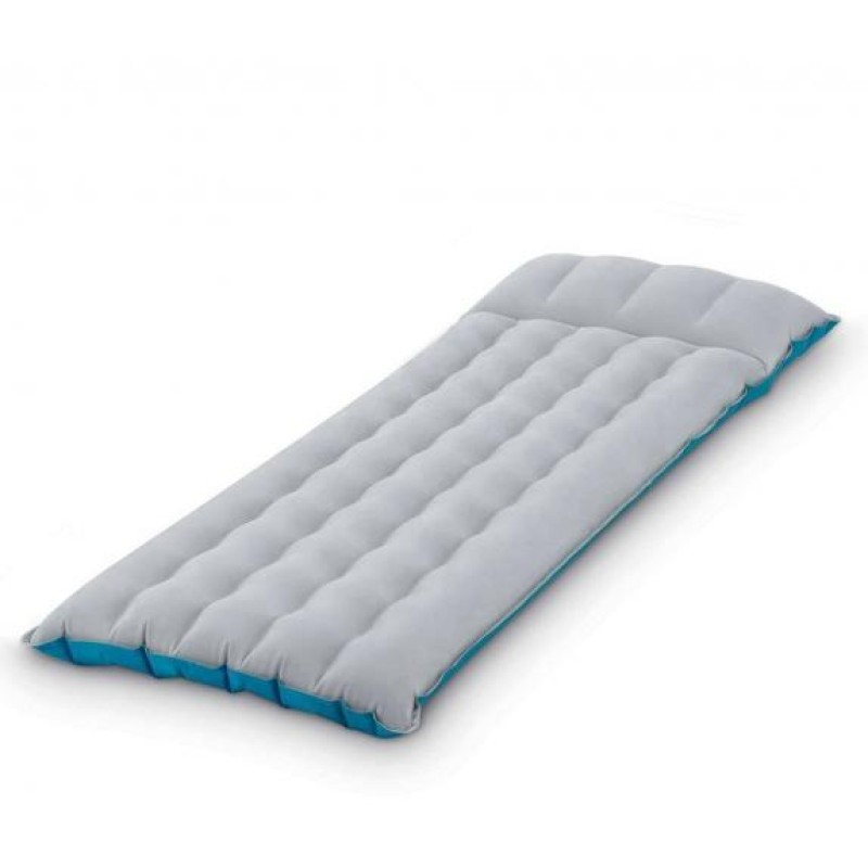 Надувний велюровий матрац Intex 