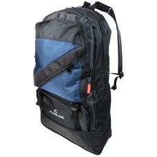 Рюкзак туристичний з можливістю збільшення Caslon S9802 40L Чорний із синім