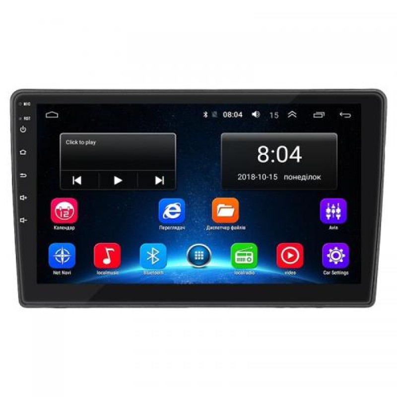 Штатна магнітола Lesko для Kia Ceed I 2006-2010 екран 9